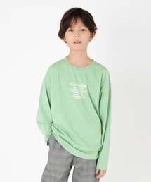 天竺・アソートプリント長袖Tシャツ