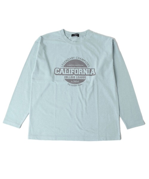 GLAZOS(グラソス)の「天竺・アソートプリント長袖Tシャツ(Tシャツ/カットソー・キッズ・ライトグレー/カーキ/キナリ/チャコール/ダークグリーン/グレイッシュブルー/ホワイト/グレー/ライトブルー/ライトグリーン/オフホワイト/ベージュ/ベージュ系その他/ダークグレー/ミント/サックスブルー/チャコールグレー/ブラック/ネイビー/ブルー・130cm/140cm/150cm/160cm/170cm)」の16枚目の写真