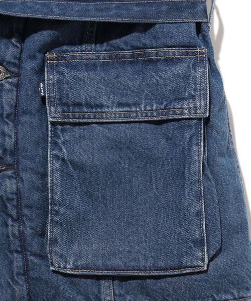 Levi's(リーバイス)の「LEVI'S(R) MADE&CRAFTED(R) FIELD SHERPA ベスト NILE BLUE(ベスト・レディース・インディゴブルー・S/M/XS)」の9枚目の写真