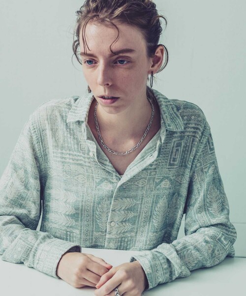 and cloud（アンドクラウド）の「Figaro Chain Necklace S（ネックレス・レディース・ブラック/シルバー/イエローゴールド・FREE）」の8枚目の写真