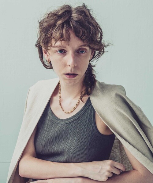 and cloud（アンドクラウド）の「Figaro Chain Necklace S（ネックレス・レディース・ブラック/シルバー/イエローゴールド・FREE）」の10枚目の写真