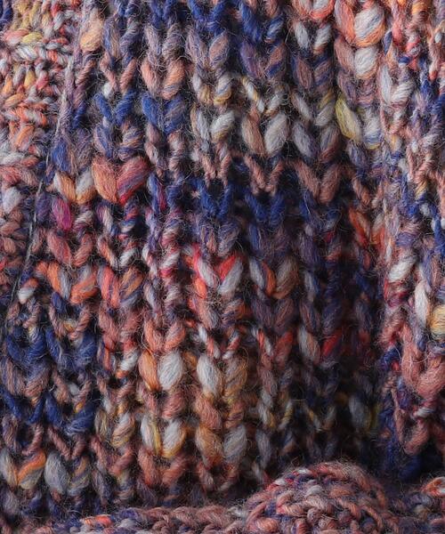 AG by aquagirl（エージーバイアクアガール）の「◆PAVONEメランジ片畦Vカーディガン【WEB限定サイズ】（カーディガン/ボレロ・レディース・ピンク系その他/ブルー系3/パープル系5・38/40）」の10枚目の写真