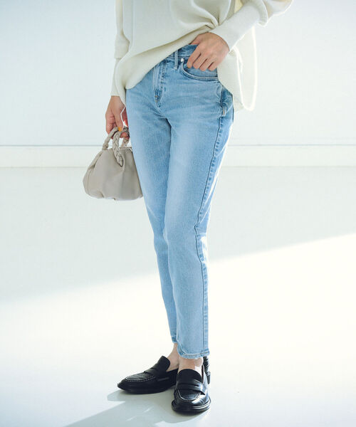 upperhights（アッパーハイツ）の「upper hights × Demi-Luxe BEAMS / THE STELLA 別注WATER ガールフレンドデニム（デニムパンツ・レディース・ブルー系その他2・23/24/25/22/21）」の2枚目の写真