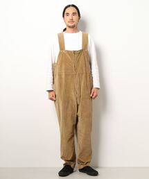 ＪＵＧＬＡＮＳ（ユグランス）の「RANCH STANDARD　ストレッチコーデュロイデッキトラウザー（サロペット/オーバーオール）」