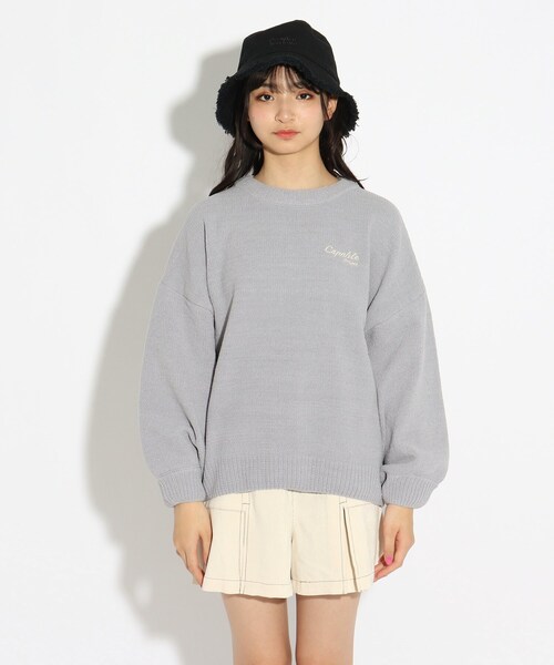 モールロゴニット PINK-latte（ピンクラテ）の「◇ふわもこマットモールロゴニット