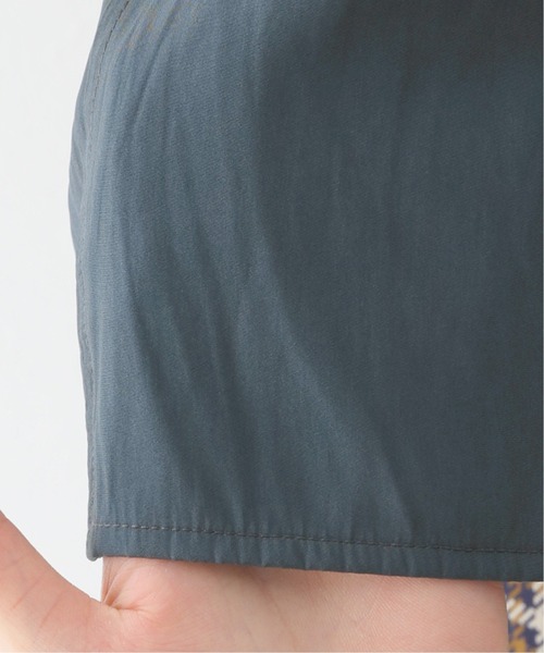 SLOBE IENA（スローブイエナ）の「ボリュームスリーブブラウス【手洗い可能】◆（シャツ/ブラウス・レディース・ブラック系その他/チャコールグレー・FREE）」の7枚目の写真