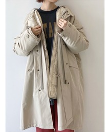 Samansa Mos2 blue | モッズコート(モッズコート)