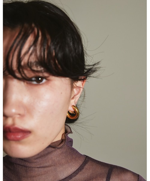 TODAYFUL(トゥデイフル)の「ミドルフープ(イヤリング・レディース・シルバー/ゴールド・FREE)」の7枚目の写真