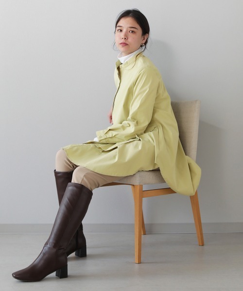 Bou Jeloud（ブージュルード）の「レイヤードシャツチュニック（シャツ/ブラウス・レディース・ブラック/オフホワイト/ライトカーキ・38）」の11枚目の写真