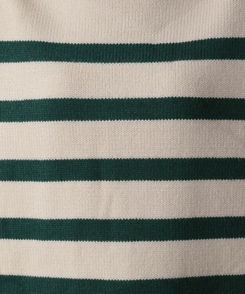 LOWRYS FARM（ローリーズファーム）の「ボーダーチュニックニットＬＳ　257066（ニット/セーター・レディース・オフホワイト/ブラック/オレンジ・FREE）」の15枚目の写真