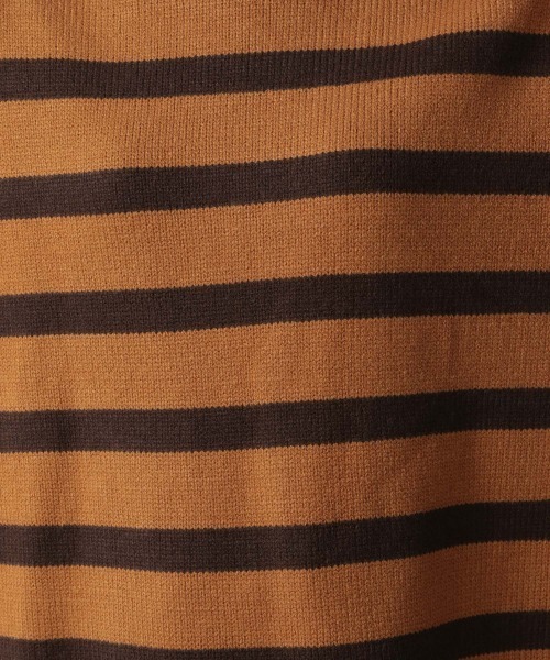 LOWRYS FARM（ローリーズファーム）の「ボーダーチュニックニットＬＳ　257066（ニット/セーター・レディース・オフホワイト/ブラック/オレンジ・FREE）」の17枚目の写真