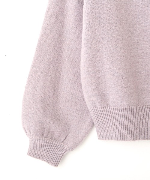 PROPORTION BODY DRESSING(プロポーションボディドレッシング)の「レーシーデザインニット / 1212170102(ニット/セーター・レディース・パープル/ホワイト系その他/ライトグリーン・FREE)」の10枚目の写真