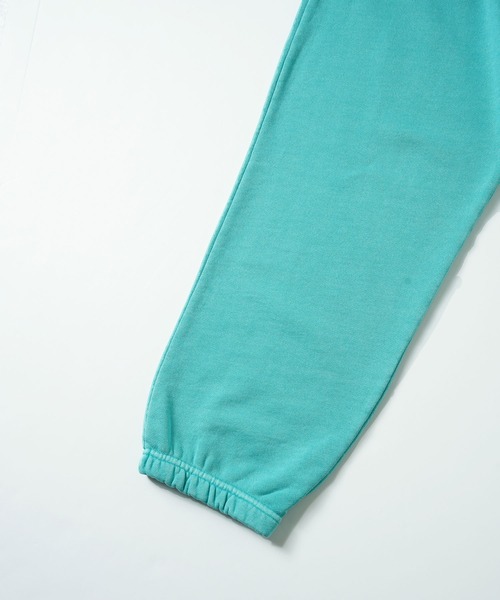 X-girl（エックスガール）の「PIGMENT DYED SWEAT PANTS（スウェットパンツ・レディース・ブラック/グリーン・S/M）」の7枚目の写真