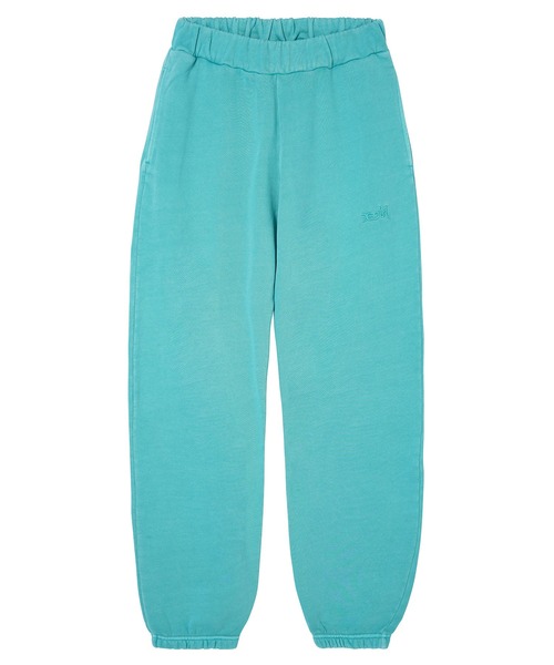 X-girl（エックスガール）の「PIGMENT DYED SWEAT PANTS（スウェットパンツ・レディース・ブラック/グリーン・S/M）」の10枚目の写真