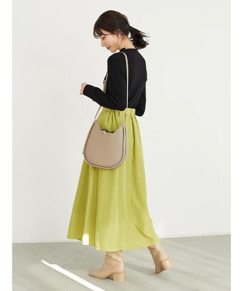 Green Parks(グリーンパークス)の「ランダムリブニットプルオーバー*(ニット/セーター・レディース・ブラック/パープル/ブルー/アイボリー・FREE)」の22枚目の写真