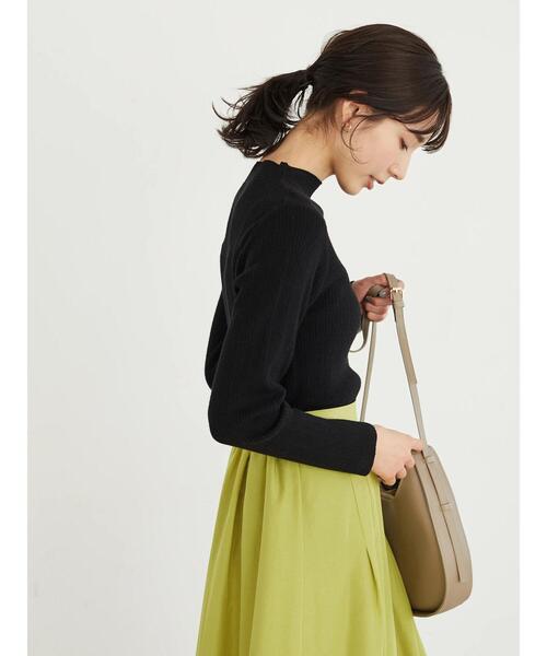 Green Parks(グリーンパークス)の「ランダムリブニットプルオーバー*(ニット/セーター・レディース・ブラック/パープル/ブルー/アイボリー・FREE)」の20枚目の写真