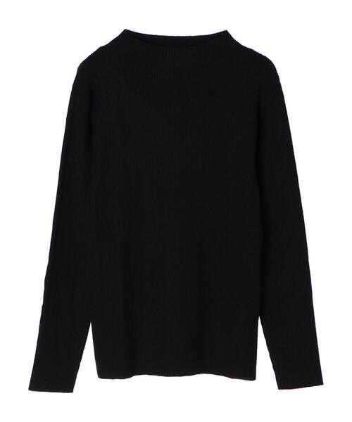 Green Parks(グリーンパークス)の「ランダムリブニットプルオーバー*(ニット/セーター・レディース・ブラック/パープル/ブルー/アイボリー・FREE)」の7枚目の写真