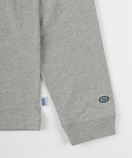 DISCUS（ディスカス）の「【DISCUS/ディスカス】USAコットン ビッグシルエット 長袖Tシャツ/ カットソー（Tシャツ/カットソー・メンズ・ホワイト/ブラック/ベージュ/グレー/ブルーグリーン・M/L/XL）」の7枚目の写真