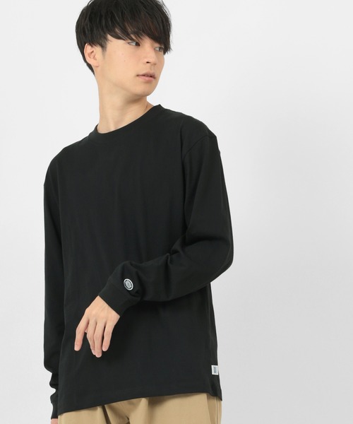 DISCUS（ディスカス）の「【DISCUS/ディスカス】USAコットン ビッグシルエット 長袖Tシャツ/ カットソー（Tシャツ/カットソー・メンズ・ホワイト/ブラック/ベージュ/グレー/ブルーグリーン・M/L/XL）」の10枚目の写真