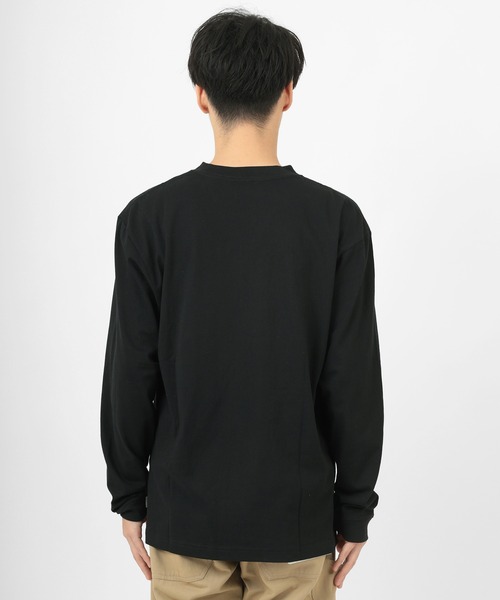 DISCUS（ディスカス）の「【DISCUS/ディスカス】USAコットン ビッグシルエット 長袖Tシャツ/ カットソー（Tシャツ/カットソー・メンズ・ホワイト/ブラック/ベージュ/グレー/ブルーグリーン・M/L/XL）」の15枚目の写真