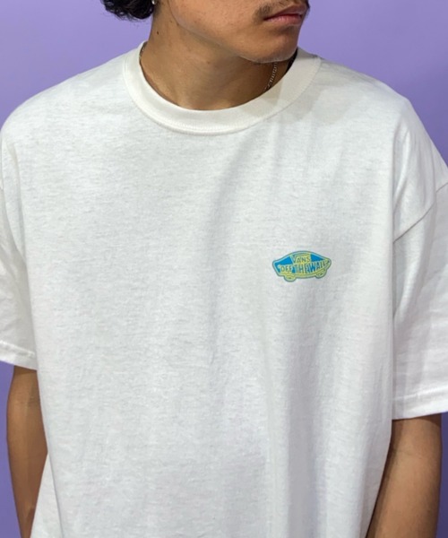 VANS(バンズ)の「【ZOZOTOWN限定アイテム】VANS/バンズ ブランドロゴ バックプリントTシャツ 122H1010600(Tシャツ/カットソー・メンズ・ホワイト/ブラック・M/L/XL/XXL)」の5枚目の写真