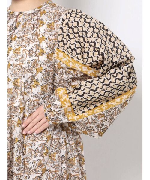 Ungrid（アングリッド）の「エスニックプリントラメワンピース（ワンピース・レディース・オフホワイト/グリーン系その他・FREE）」の20枚目の写真