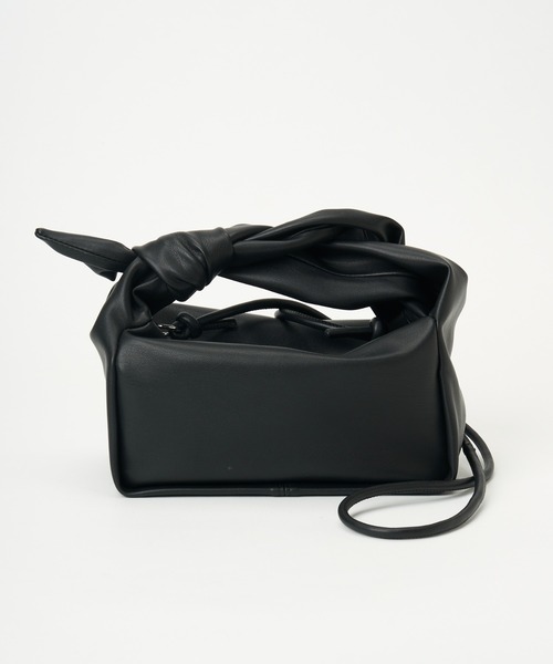 COLONY 2139（コロニートゥーワンスリーナイン）の「ねじり横長ショルダーバッグ（ショルダーバッグ・レディース・ブラック/オレンジ/グリーン/アイボリー・FREE）」の11枚目の写真