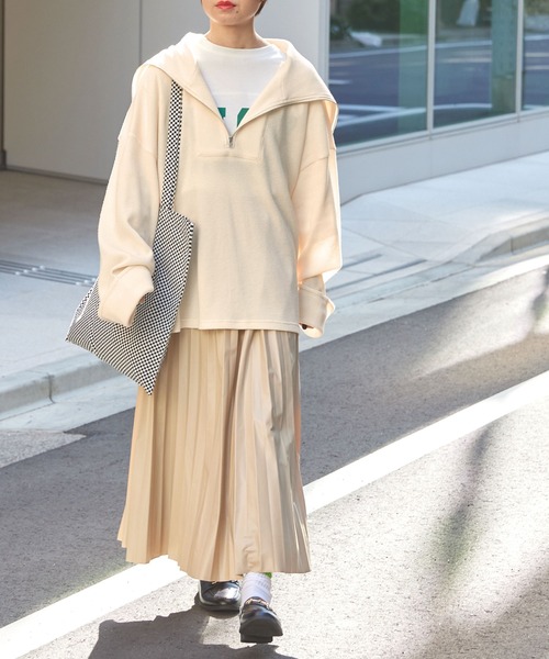 forksy.（フォルクシー）の「【forksy.】ワッフルハーフジップ