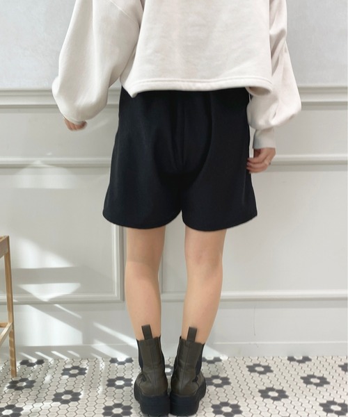apres jour（アプレジュール）の「ショートパンツ【ZOZOTOWN限定アイテム】（その他パンツ・レディース・ブラック/ダークブラウン・X-LARGE/フリー）」の8枚目の写真