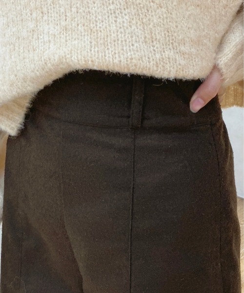 apres jour（アプレジュール）の「ショートパンツ【ZOZOTOWN限定アイテム】（その他パンツ・レディース・ブラック/ダークブラウン・X-LARGE/フリー）」の21枚目の写真