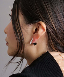 【IROLIER/イロリエール】サイコロキャッチ5パールピアス