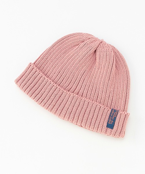 petit main(プティマイン)の「コットンビーニー(ニットキャップ/ビーニー・キッズ・ブラック/ライトグリーン/ライトピンク・52cm/54cm)」の16枚目の写真