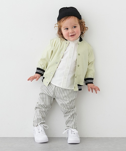 petit main(プティマイン)の「コットンビーニー(ニットキャップ/ビーニー・キッズ・ブラック/ライトグリーン/ライトピンク・52cm/54cm)」の20枚目の写真