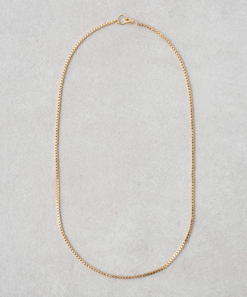 GOLDY（ゴールディ）の「【GOLDY】ボックスチェーンロングネックレス（ネックレス・レディース・ゴールド/シルバー・FREE）」の3枚目の写真