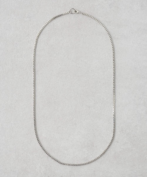 GOLDY（ゴールディ）の「【GOLDY】ボックスチェーンロングネックレス（ネックレス・レディース・ゴールド/シルバー・FREE）」の4枚目の写真