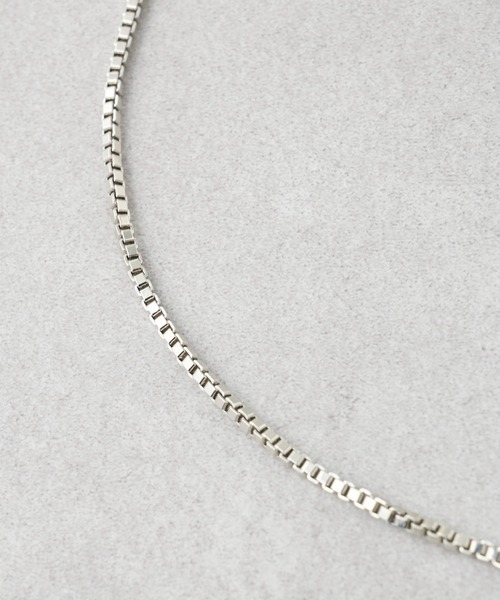 GOLDY（ゴールディ）の「【GOLDY】ボックスチェーンロングネックレス（ネックレス・レディース・ゴールド/シルバー・FREE）」の6枚目の写真