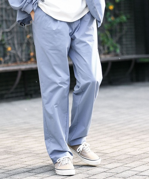 URBAN RESEARCH Sonny Label（アーバンリサーチサニーレーベル）の「撥水ワイドテーパードパンツ（その他パンツ・メンズ・チャコールグレー/ライトブルー/ベージュ系その他・MEDIUM/LARGE）」の18枚目の写真