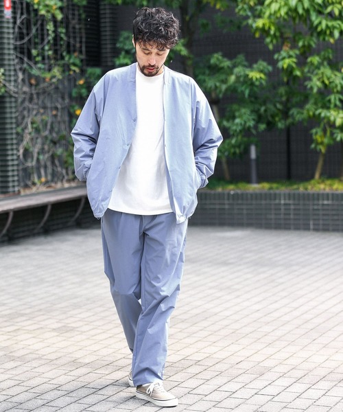 URBAN RESEARCH Sonny Label（アーバンリサーチサニーレーベル）の「撥水ワイドテーパードパンツ（その他パンツ・メンズ・チャコールグレー/ライトブルー/ベージュ系その他・MEDIUM/LARGE）」の20枚目の写真