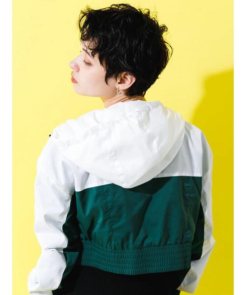 koe（コエ）の「【AVVENENTE】ショートマウンテンパーカー*（マウンテンパーカー・レディース・ブラック/カーキ・M）」の8枚目の写真