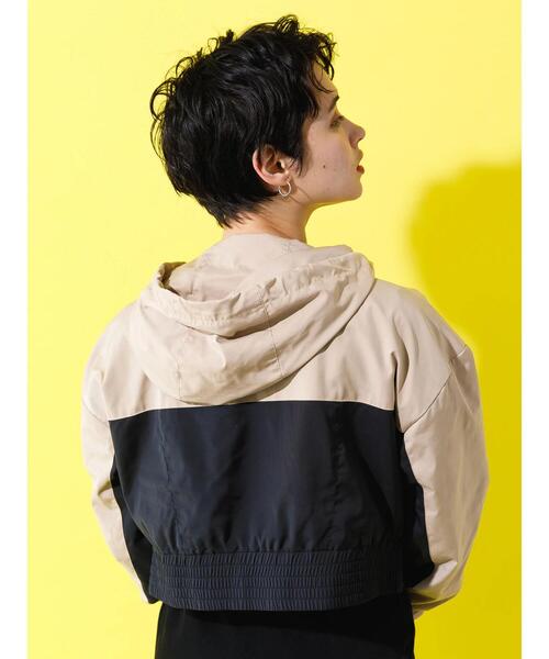 koe（コエ）の「【AVVENENTE】ショートマウンテンパーカー*（マウンテンパーカー・レディース・ブラック/カーキ・M）」の14枚目の写真