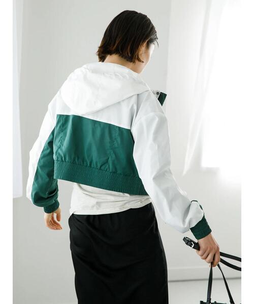 koe（コエ）の「【AVVENENTE】ショートマウンテンパーカー*（マウンテンパーカー・レディース・ブラック/カーキ・M）」の21枚目の写真