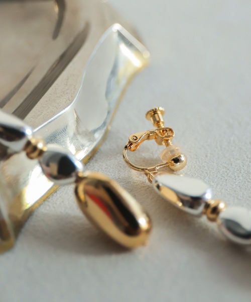 rapiecage（ラピエサージュ）の「メタルビーズロングイヤリング（イヤリング・レディース・その他・FREE）」の6枚目の写真