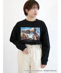 ehka sopo | 『E.T.』女の子とE.T.フォトロンT(Tシャツ/カットソー)