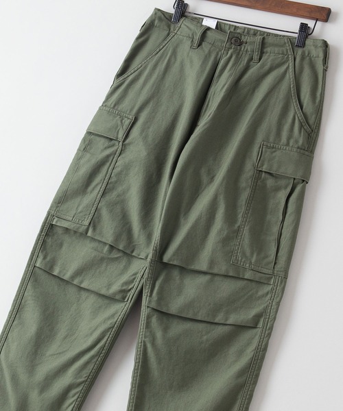 Alpha Industries（アルファインダストリーズ）の「【ALPHA INDUSTRIES/アルファインダストリーズ】BDU CARGO　BDUカーゴパンツ　ワイドシルエット（カーゴパンツ・メンズ・ブラック/オリーブ/ダークベージュ・SMALL/MEDIUM/LARGE/X-LARGE）」の3枚目の写真