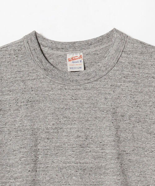 WHITESVILLE(ホワイツビル)の「WHITESVILLE / 2-PACK T-SHIRT 2パック Tシャツ(Tシャツ/カットソー・メンズ・グレー/オフホワイト・MEDIUM/X-LARGE/LARGE)」の4枚目の写真
