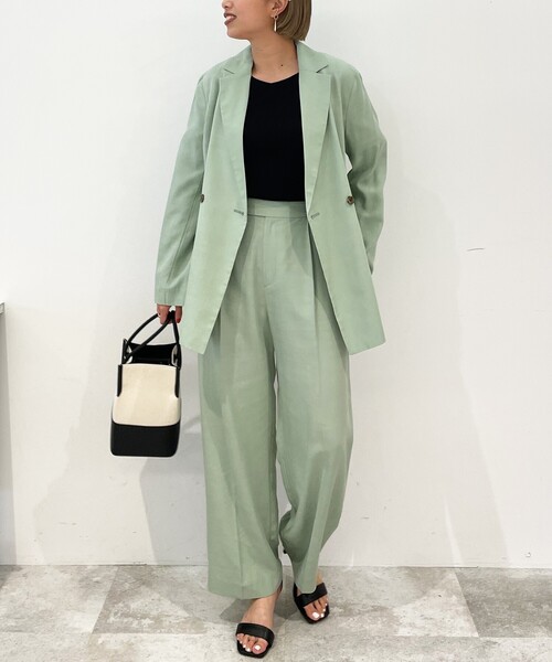 OPAQUE.CLIP(オペークドットクリップ)の「◆キャンバスコンビスクエアバッグ【2WAY】(トートバッグ・レディース・ブラック/キャメル・00)」の20枚目の写真