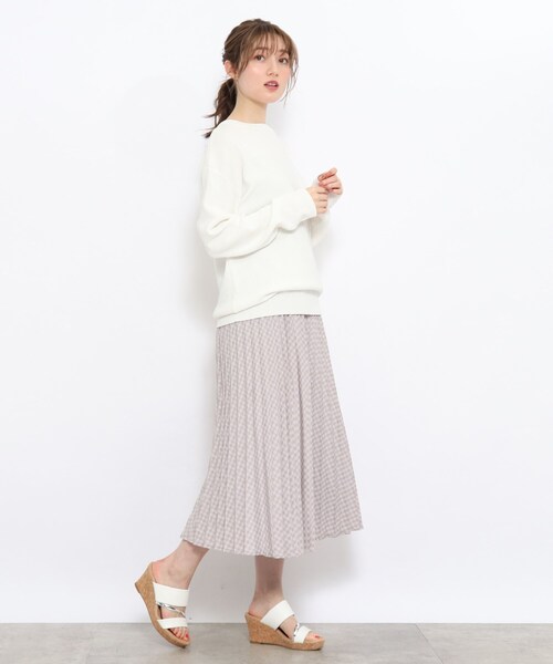 DRESKIP（ドレスキップ）の「◆【歩きやすい/ふかふか/まが～る】 異素材コンビサンダル（サンダル・レディース・ブラック系4/アイボリー系4/こしょう色系5・35/45/25）」の11枚目の写真