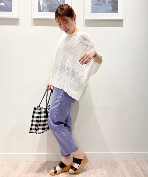 DRESKIP（ドレスキップ）の「◆【歩きやすい/ふかふか/まが～る】 異素材コンビサンダル（サンダル・レディース・ブラック系4/アイボリー系4/こしょう色系5・35/45/25）」の14枚目の写真