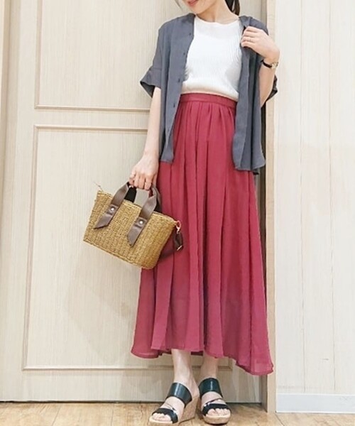 DRESKIP（ドレスキップ）の「◆【歩きやすい/ふかふか/まが～る】 異素材コンビサンダル（サンダル・レディース・ブラック系4/アイボリー系4/こしょう色系5・35/45/25）」の15枚目の写真