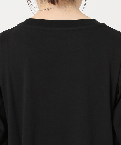 JOURNAL STANDARD（ジャーナルスタンダード）の「タックパフサイドフレアワンピース（ワンピース・レディース・ブラック/ブラウン/ブルー系その他2・FREE）」の5枚目の写真